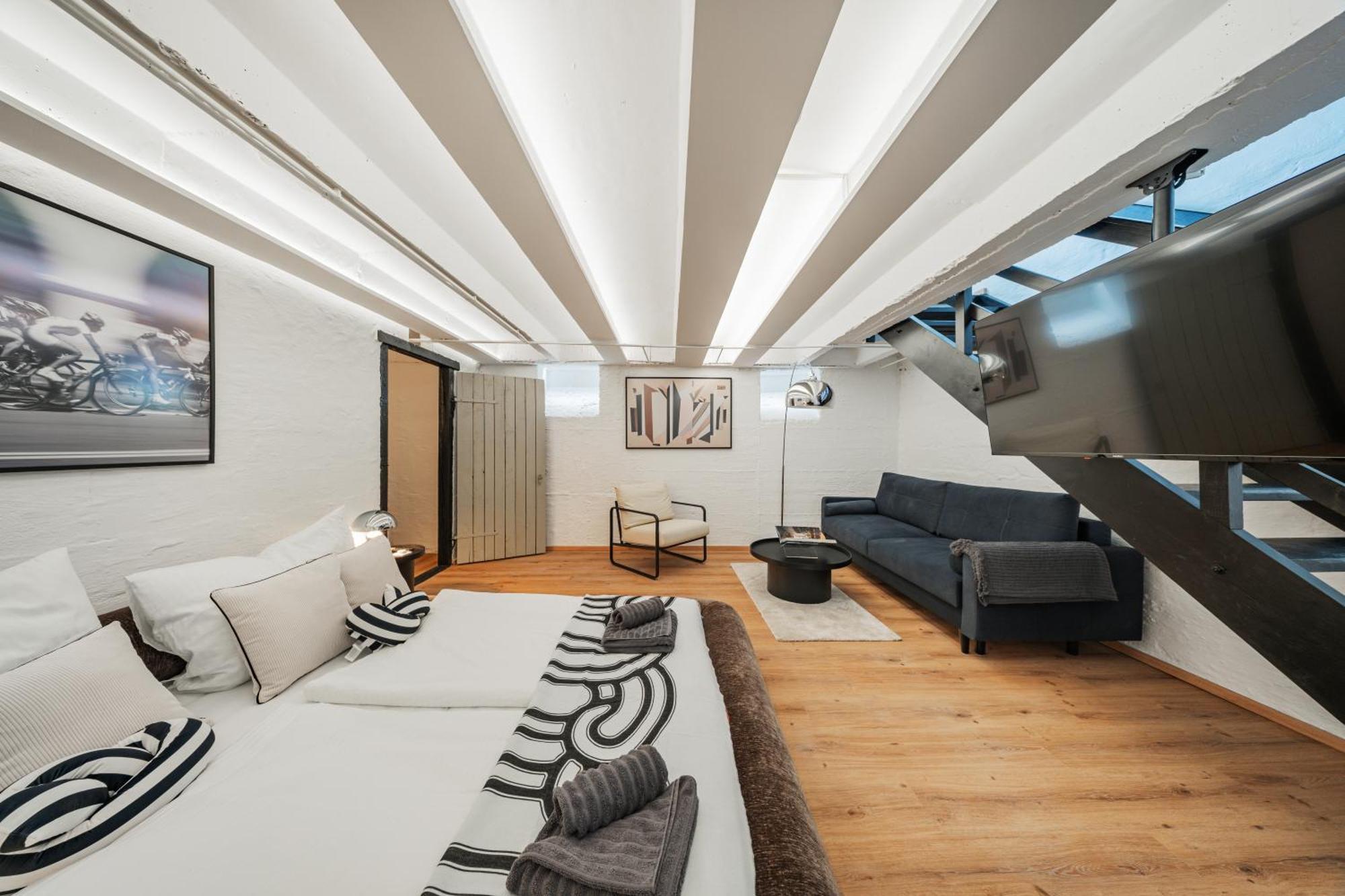 Apartment Design Loft Im Souterrain In Top Lage